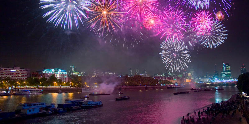 Para practicar inglés: New Year´s Eve y el Año Nuevo Chino en Londres