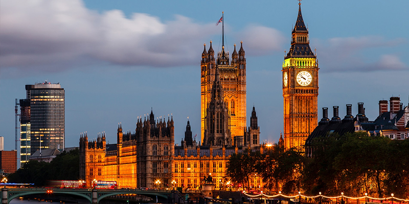 Big Ben en Londres de noche