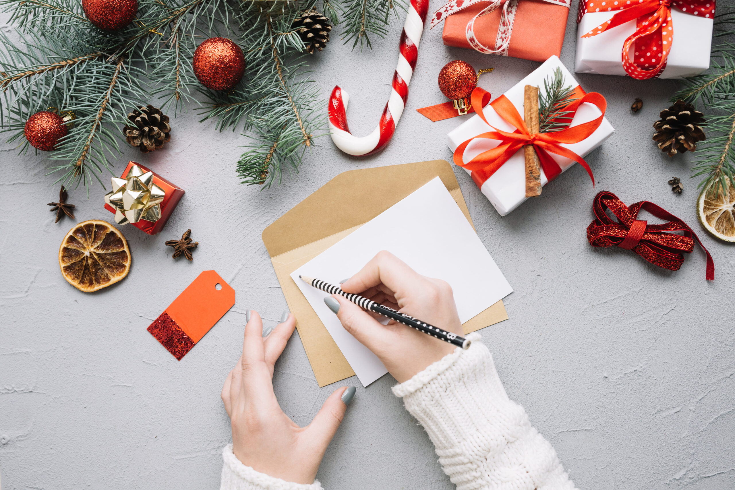 Cómo escribir tarjetas navideñas en inglés: Frases y consejos