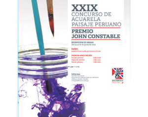 XXIX Concurso de acuarela – Paisaje peruano. Premio John Constable – Poster