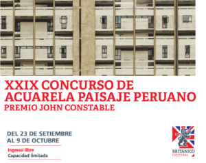 Premio John Constable – XXIX Concurso de acuarela – Paisaje peruano – Poster