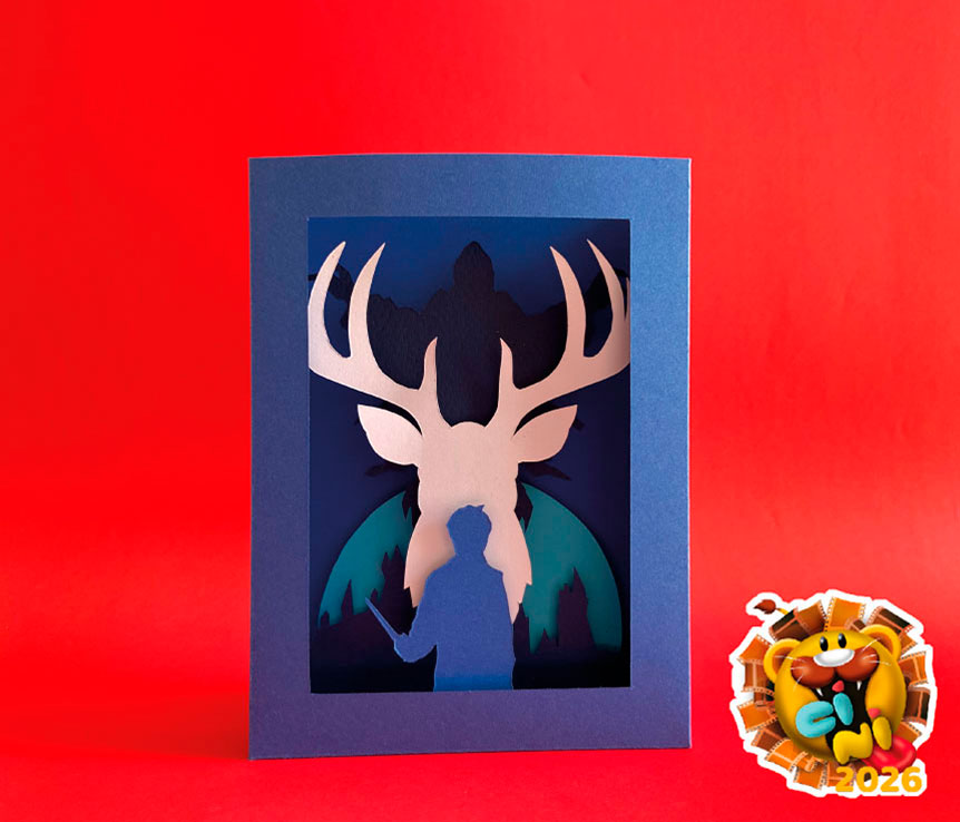 Creando mi tarjeta de Harry Potter