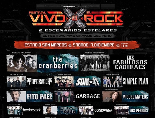 Ganadores entradas Vivo X el Rock 8