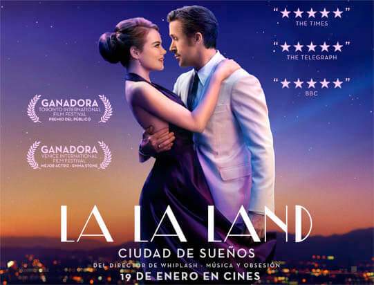 Ganadores entradas La La Land